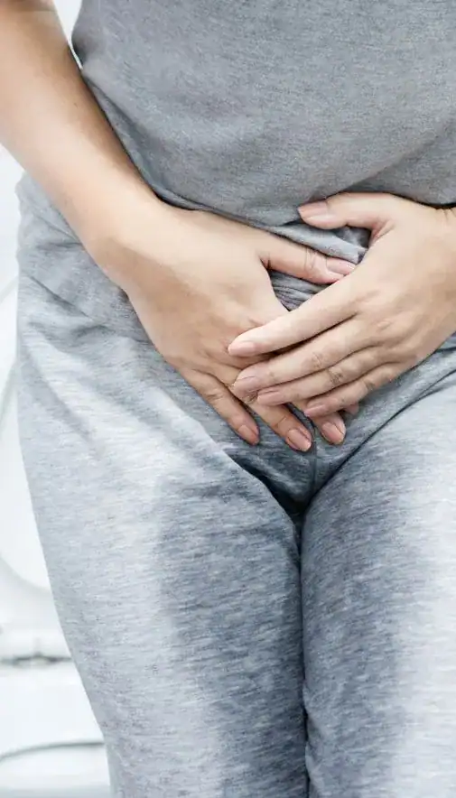 Image of woman had accident and needing stress incontinence treatment Middlesbrough