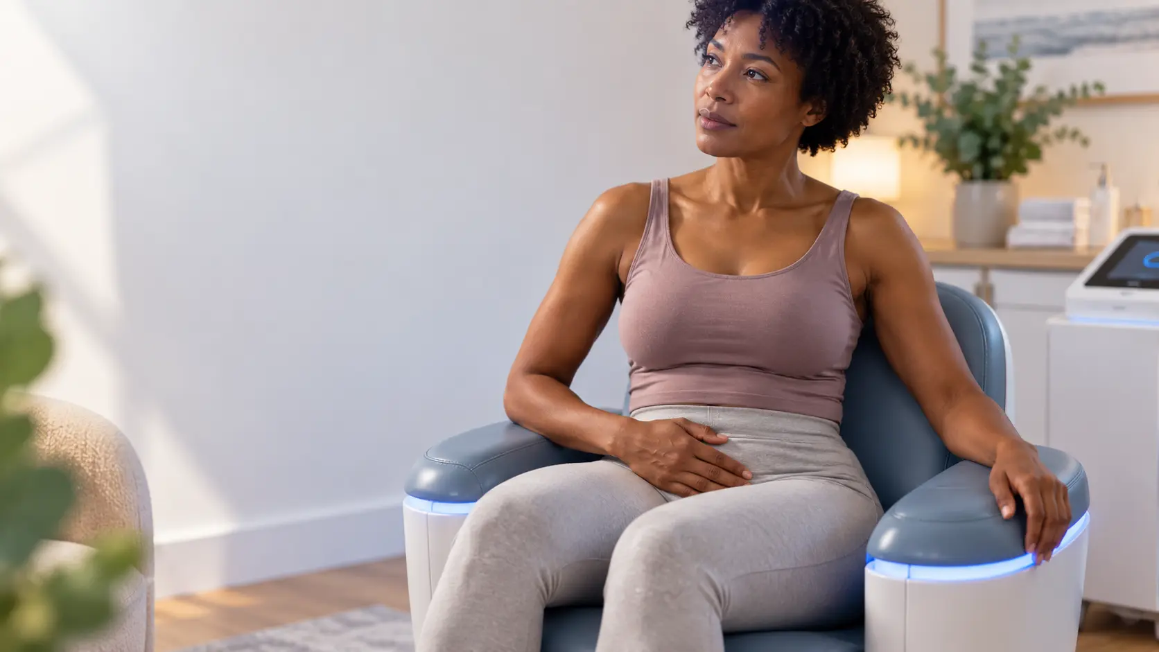 Calm Wellness Chair Reflection pelvic floor health solutions from incontince direct Middlesbrough